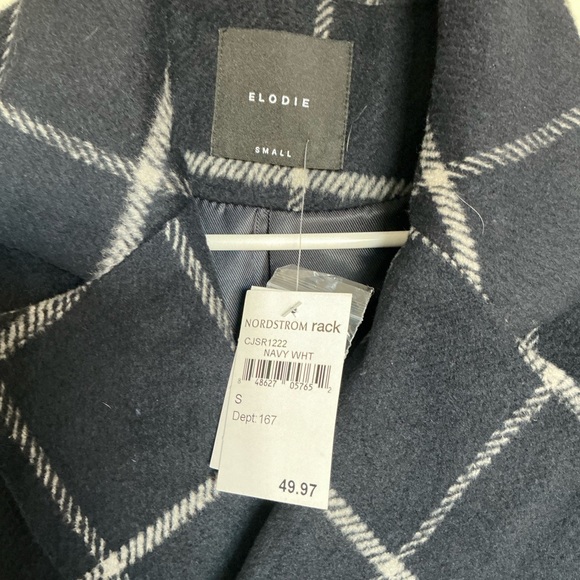 NWT Elodie Long Trench Peacoat - Picture 6 of 6